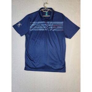 Pro Tour Airplay Kettle Hills Golf Course Performance Polo Top Mens XXL Blue